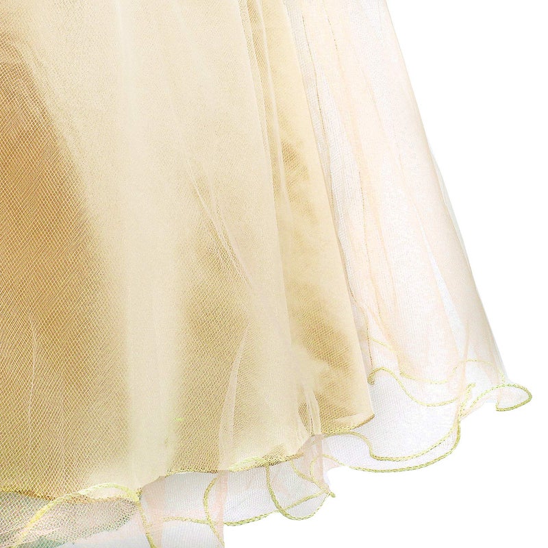Acecharming Girls Dresses Sequin Flower Girls Party Dress Bridesmaid Ball Gown Wedding Tulle 3-10 Years - Image 4